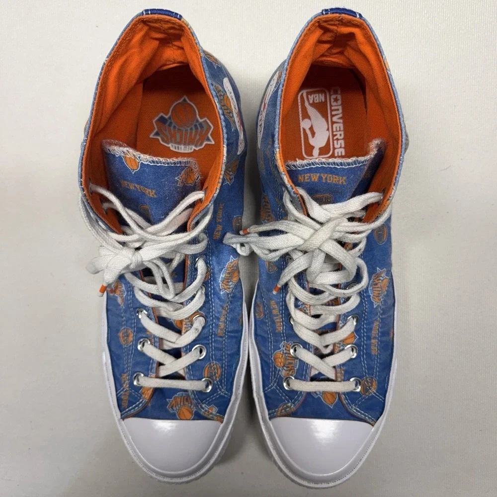 Converse Chuck Taylor High Top New York Knicks NBA Shoes Men's 13 161164C
